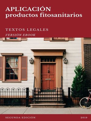 cover image of APLICACIÓN productos fitosanitarios
